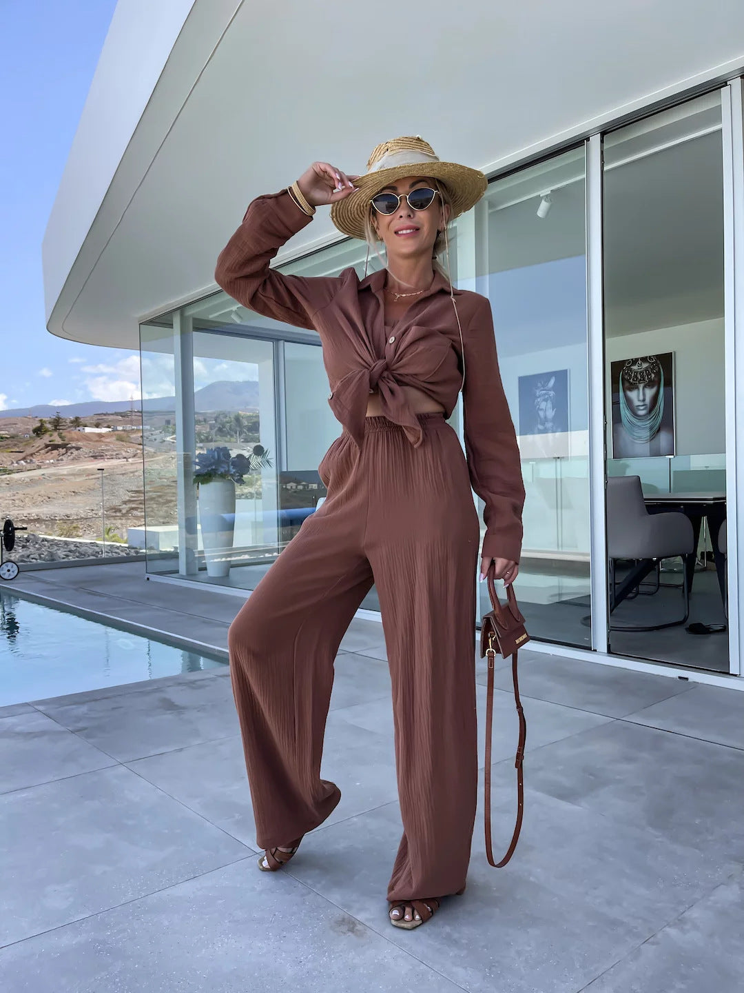 Aldo Co-ord - Brown